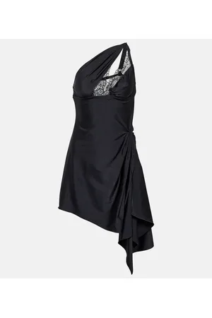 One Shoulder & Asymmetrical Dresses - Black - women - Shop your