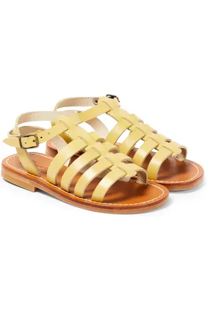 Bonpoint Fia leather sandals - White