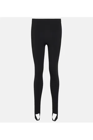 THE ROW Woolworth Mid-Rise Ankle Leggings - Bergdorf Goodman
