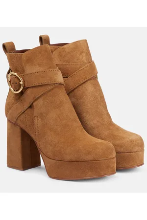 20mm Juliet Suede Ankle Boots
