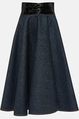 CALVIN KLEIN 205W39NYC, Fuchsia Women's Midi Skirt