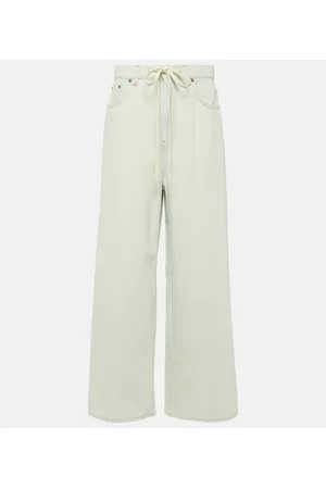 Maison Margiela Ladies High-waisted Denim Culottes