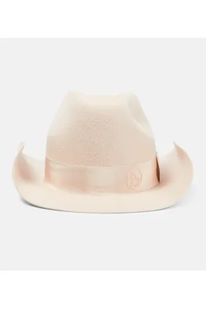 Ruslan Baginskiy crystal-embellished cowboy hat - Neutrals