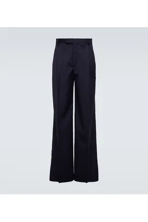 Gucci Wool gauze wide-leg pants Gucci