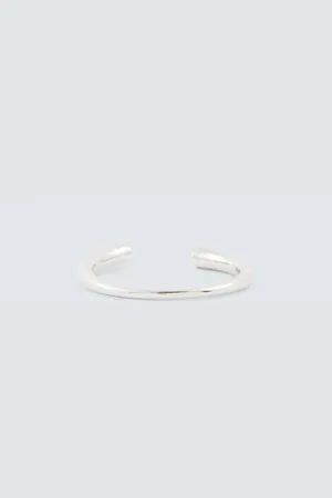 Saint Laurent gradient cuff bracelet - Grey