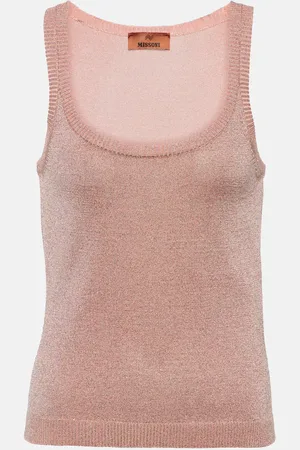 Lucky Brand Women's Geo Embroidered Cropped Tank Top - Macy's