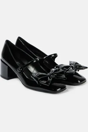 VALENTINO GARAVANI Bowjane 50 patent leather Mary Jane pumps