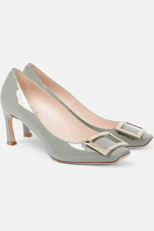 Roger Vivier Trompette 70 patent leather pumps
