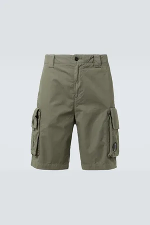 C.P. Company Cotton gabardine cargo shorts