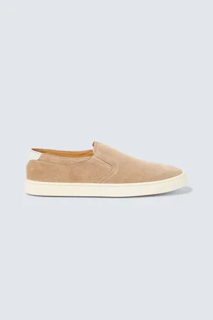 Brunello Cucinelli Suede slip-on sneakers