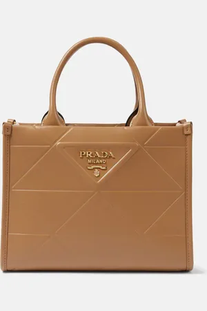 Prada Symbole Mini leather tote bag