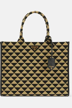 Prada Symbole jacquard tote