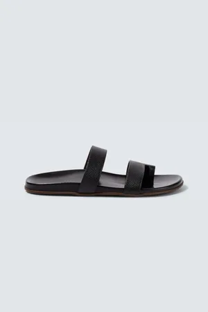 The Row Hugh leather sandals