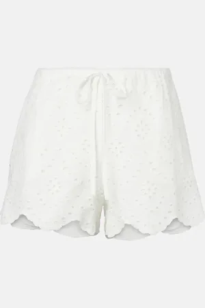 POUPETTE ST BARTH Cruse broderie anglaise cotton shorts