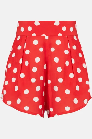 Adriana Degreas High-rise wide-leg shorts