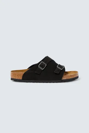 Birkenstock ZÃ¼rich suede mules