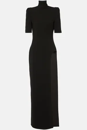 Monot MÃ´not Turtleneck crÃªpe dress