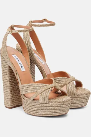Aquazzura Sundance Plateau 140 platform sandals