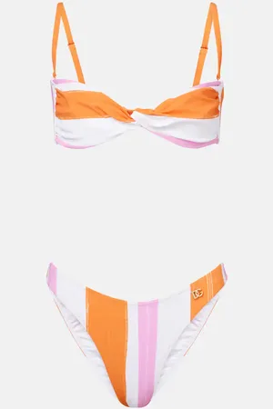 Dolce & Gabbana Taormina striped bikini