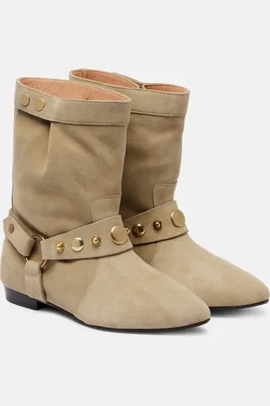 Isabel Marant Stania suede ankle boots