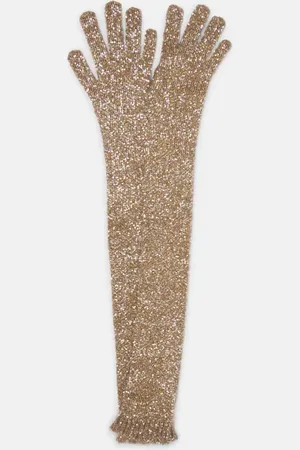 Brunello Cucinelli Sequined gloves