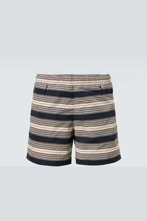 Prada Striped swim shorts