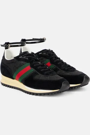 Gucci Re-Motion suede-trimmed sneakers