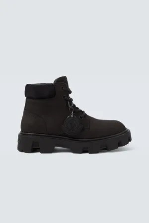 Moncler Peak City leather ankle boots
