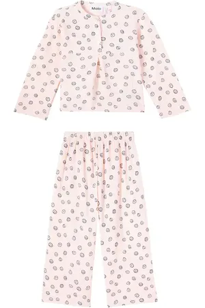 Molo Lin printed cotton pajamas