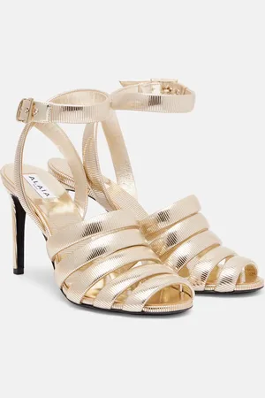 Alaïa AlaÃ¯a Strappy 90 leather sandals