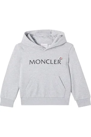Moncler Logo cotton jersey hoodie