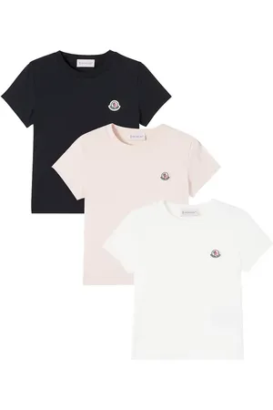 Moncler Set of 3 cotton jersey T-shirts