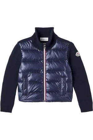 Moncler Ribbed-knit down cardigan