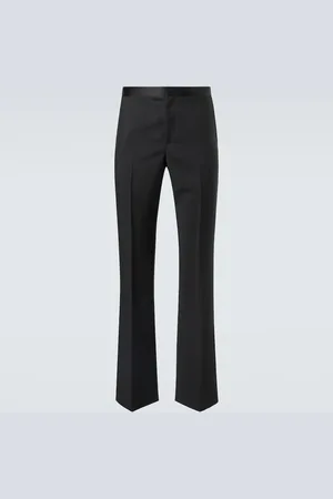 Givenchy Wool and mohair tuxedo pants
