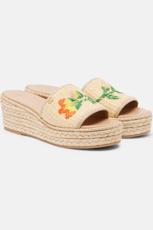 VALENTINO GARAVANI Bribri 65 raffia espadrille sandals