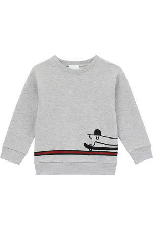 Gucci X Euan Roberts printed cotton fleece sweatshirt