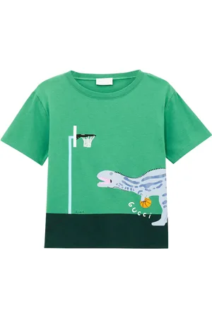 Gucci X Euan Roberts printed cotton jersey T-shirt