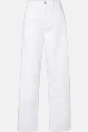 Rohe RÃ³he Low-rise wide-leg jeans