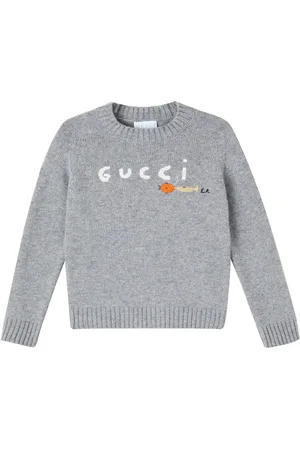 Gucci X Euan Roberts logo wool sweater