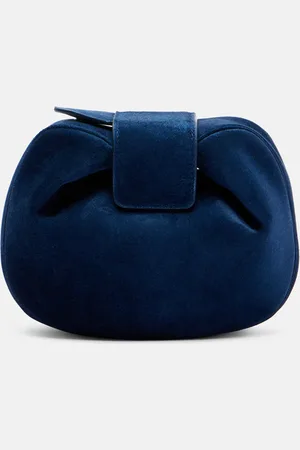 GABRIELA HEARST Soft Demi Mini suede clutch