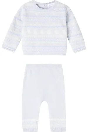 Tartine Et Chocolat Baby wool and cashmere sweater and pants set