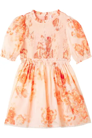 ZIMMERMANN Cascadian floral shirred cotton dress