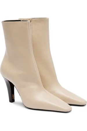 Saint Laurent Jill 95 leather ankle boots
