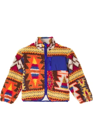 The New Society Carlos wool-blend fleece jacquard jacket