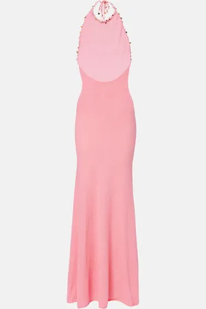 CHRISTOPHER ESBER Beach Quartz embellished maxi dress