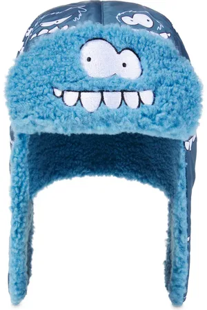 Stella McCartney Embroidered printed trapper hat
