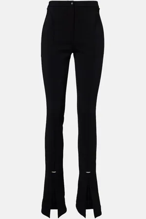 MUGLER High-rise flared pants