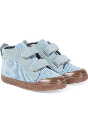 PèPè PÃ¨PÃ¨ Corduroy and suede sneakers
