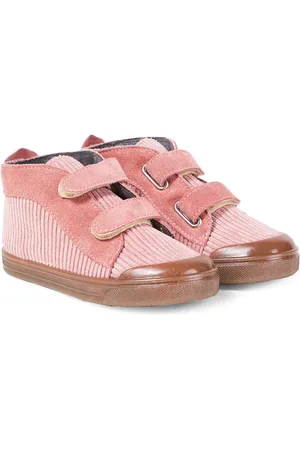 PèPè PÃ¨PÃ¨ Corduroy and suede sneakers
