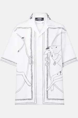 Jacquemus Chemise Jean printed cotton shirt